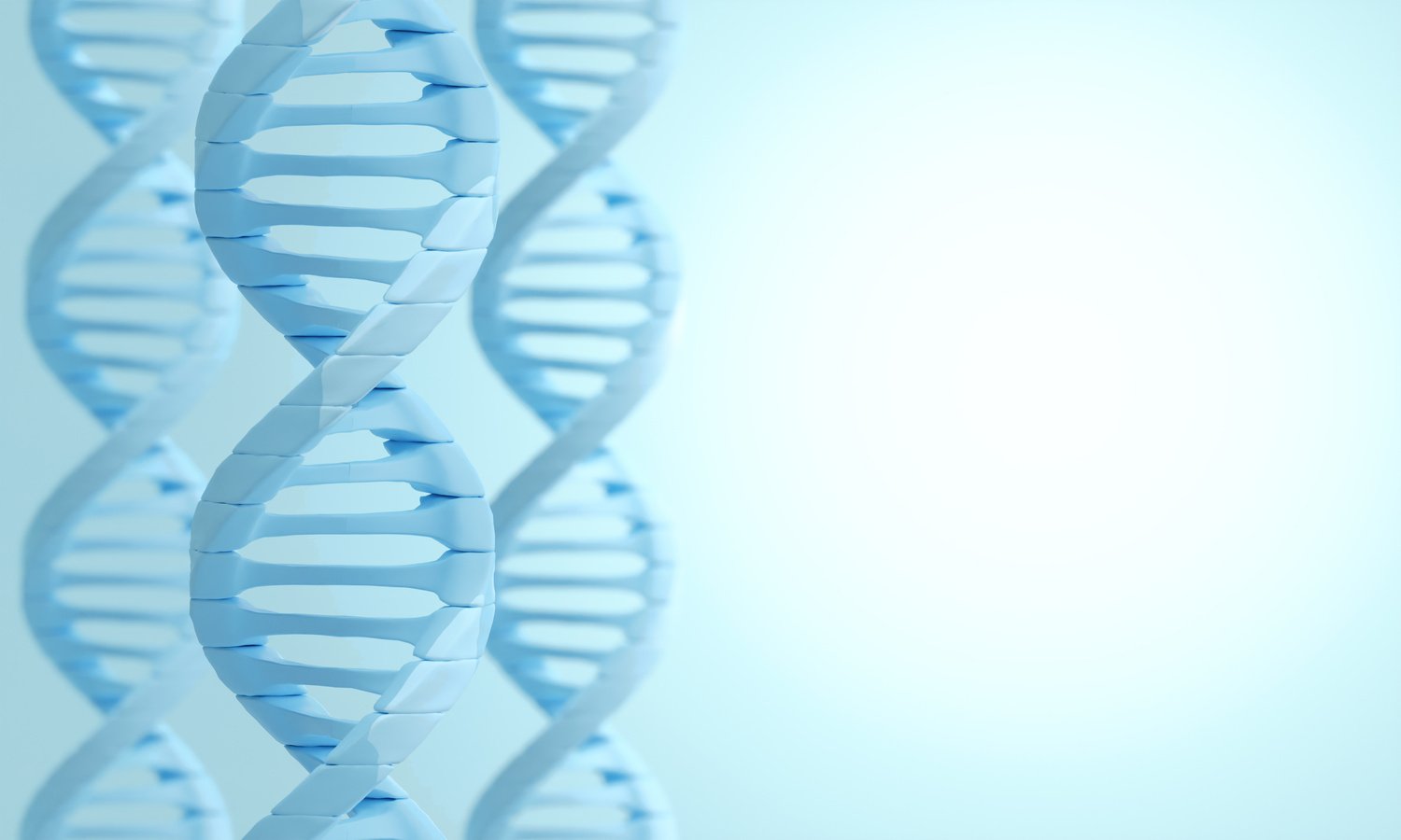 DNA gene helix spiral molecule structure.